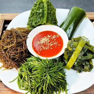 [5종 쿠폰가 9,810원] 제철 완도 해초 5종 모듬한상 120gx5팩(곰피/톳/꼬시래기/다시마/물미역 염장 X)