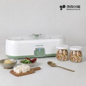[추가쿠폰+L포인트적립] 키친아트 원터치 요구르트 요거트 메이커 KAYM-OU200P / 유리병4구 포함