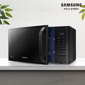 [10% 추가 쿠폰] 삼성 세라믹 전자레인지 23L MS23C3513AK 블랙 원룸 오피스텔 전자렌지 사무실 소형 [소상공인제품]