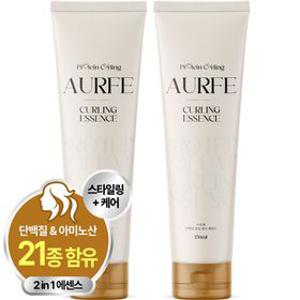 [APP전용]1+1 아우페 단백질 컬링 헤어에센스 150ml 오일 컬크림 수분 남자 스타일링