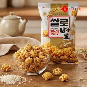 [롯데] [62g x 24봉] 쌀로별 오리지널 (소비기한: 소비기한: 2026년 09월 21일까지)