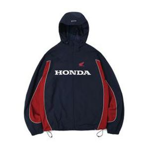PHYPS MOTORCYCLE Honda Hoodie Cap Track Jacket_Blue