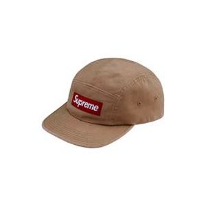 [정품보증] 무료배송 Supreme Washed Chino Twill Camp Cap Tan 24FW 슈프림 워시드 치노 트윌 캠프캡 탄 24FW