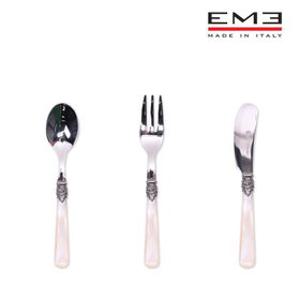 EME 나폴레옹 커트러리 티세트 3종 티스푼 포크 버터나이프 스프레드 양식기 세트