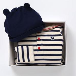 NY 블루독STRIPE우주복A 46A7067501 출산백일돌선물