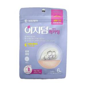 대웅제약 이지덤 퀵카밍6매 ,1개/원형 스팟패치 여드름 트러블 패치 홈케어 청소년 자기전