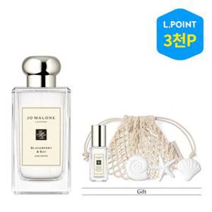 [8적립] 블랙베리 앤 베이 코롱 100ml(+세라믹쉘파우치, 코롱 9ml)(+L.POINT 3천점)