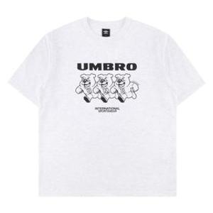 엄브로 더비독 트리플 반팔 티셔츠 UR123CRS33WMG