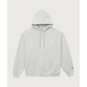 CHAMPION 빅 C로고 오버핏 후드 티셔츠 Heather Grey CHPM252JSHT014HG 293308