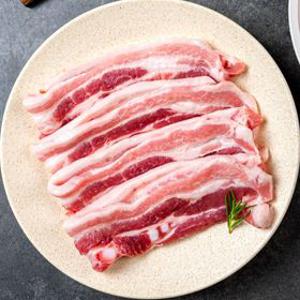 [직접발골/스킨포장] 국내산 한돈삼겹살, 한돈목살 500g+500g(1kg) 구이용