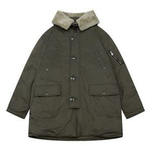 [정상가 1,290,000원]역시즌 25 FW 양털 밀리터리 헤리티지 덕다운 야상 FLDJX6358