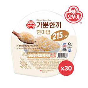 오뚜기_가뿐한끼_현미밥 150G x 30개