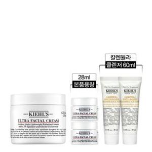 [8] 키엘 수분 장벽 크림 125ml 세트 (+28ml 본품용량, 칼렌듈라 클렌저 60ml)
