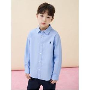 [[Essential]] 옥스포드 셔츠 & 넥타이 세트 블루 (BI6164UE1P)