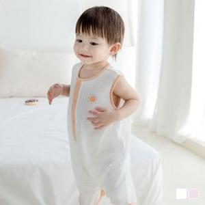 로나 쿨링 밤부 아기 수면조끼