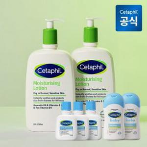 [세타필] 모이스춰라이징 로션 591ml 2개+클렌저 29ml 3개