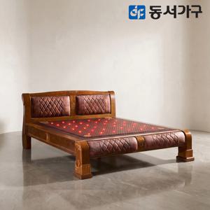 M 리더스 엔틱 고급 원목 명품 천년학세라믹 퀸 Q 침대