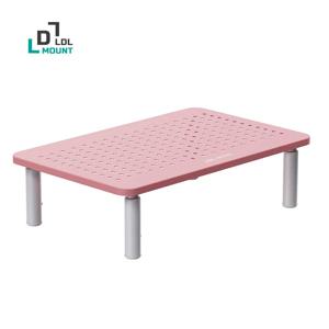 APL-MR370P 3단 높이조절 다용도받침대 모니터받침대 핑크