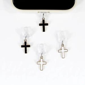 십자가 핸드폰 C타입 USB 충전단자 보호캡 먼지 마개 덮개  아이폰 갤럭시 C핀 충전마개