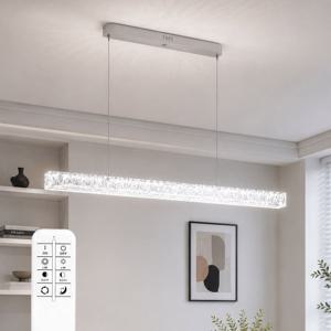 식탁조명 크리스탈 엔젤 라인 일자 LED 식탁등 펜던트 조명 2type