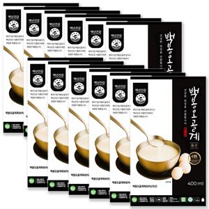 더진한 백봉오골계 육수팩 400ml*12팩