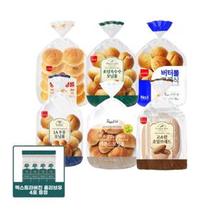 [올리브유증정]삼립 식사빵 골라담기 6종 2봉 외