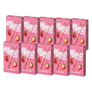 딸기 빼빼로 37g x10개