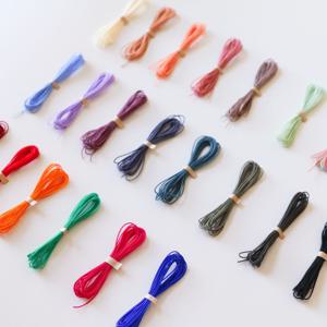 2M 고급 국산 나일론 끈 0.7MM 21컬러 매듭 실 끈 팔찌 만들기 재료 마크라메 비즈