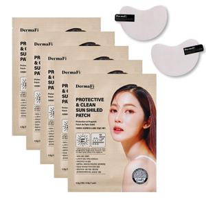 투명 썬패치 자외선차단 얼굴 햇빛가리개 골프 등산 캠핑 야외활동 썬쉴드 10매