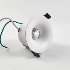LED 안도 호른 COB 다운라이트 타공55mm(2인치) 8W 집중형 움푹 매립등 주백색