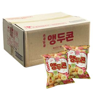 새콤달콤 앵두콘 50g x 12봉 1박스 무지개 뻥튀기