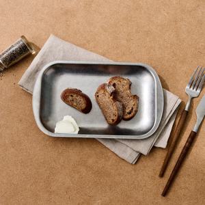 올스텐304 빈티지터치 직사각 접시 27x15.5cm