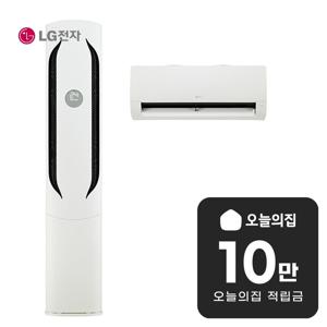 [렌탈]  휘센 2in1 에어컨 18평형 59m2+6평형 18.7m2 FQ18GW1HN2
