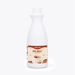 그린트리 대추베이스 1kg 카페 라떼 스무디 재료
