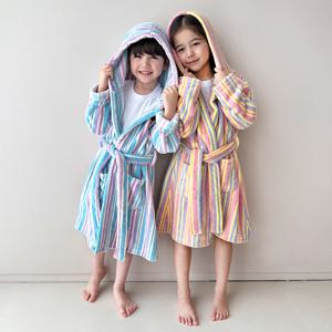 에끌 극세사 뽀송 프리미엄 로브 후드 샤워가운