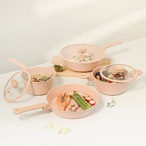 오벨라 냄비 팬 4종 세트 (18cm편수+20cm양수+26팬+28cm웍)