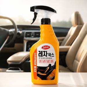 가죽클리너 레자왁스 차량 가죽코팅제 대시보드 실내 세정제 650ml
