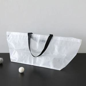 캐링백 장바구니 XL 투명 타포린백 쇼핑백 대형장바구니 휴대용
