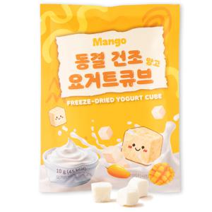 동결건조 망고 요거트 큐브 10g 3개