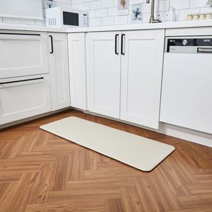솔리드양면 PVC 주방매트M 120x44x1.4 BEIGE