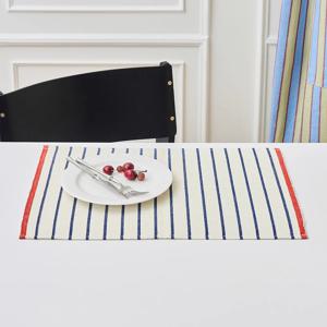 디자인하우스 골지 테이블매트 오렌지 33x50