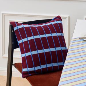 디자인하우스 기하학 니트 쿠션커버 50x50