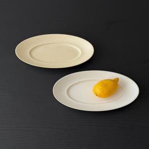 레몬 & 미스티 오발 플레이트 2color 23cm 파스타 샐러드