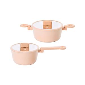 오벨라 냄비 2종 세트 (편수18cm+ 양수20cm)