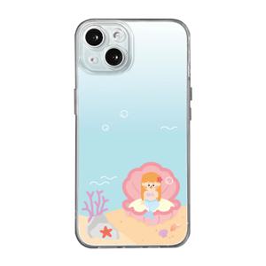 러블리 바닷속 공주님 투명 TPU 아이폰 갤럭시 폰케이스