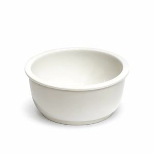 심플 화이트 도자기 디저트볼 370ml