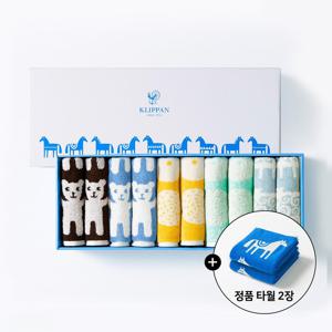 10+2장 더! 스웨던 프리미엄 뱀부 코튼 고중량 555gsm 수건 멀티믹스C
