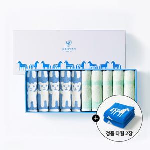 10+2장 더! 스웨던 프리미엄 뱀부 코튼 고중량 555gsm 수건 브루노캔디