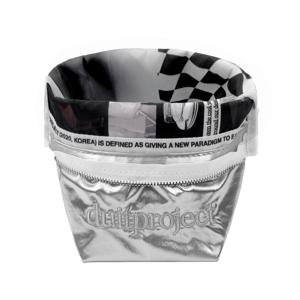 Bu Pouch 003 Silver 화장품 파우치 연필꽂이 화분커버
