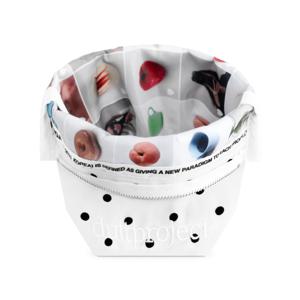 Bu Pouch 004 Black dot 리뉴얼 화장품 파우치 연필꽂이 화분커버